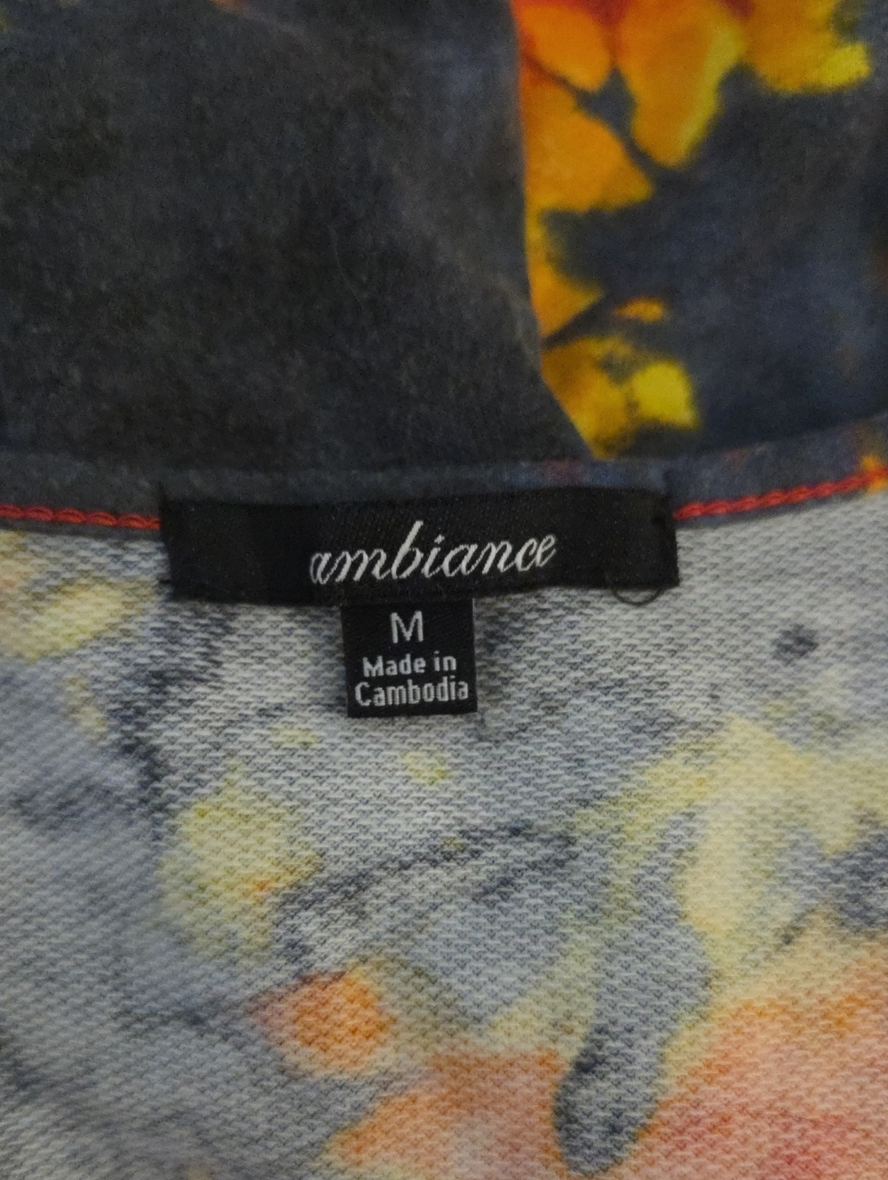 Tie-Dye Tank One-Piece Romper - Razorback - Picture 4 of 6